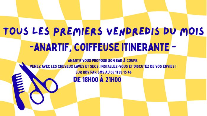 Anartif, coiffeuse itinérante