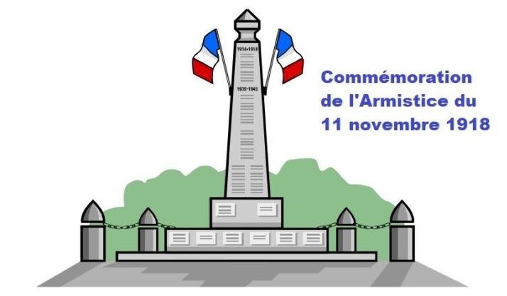 Commémoration de l'armistice du 11 Novembre 1918