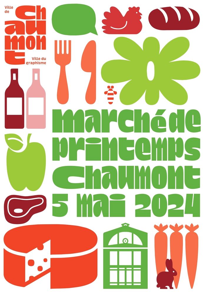 Marché de Printemps aux Halles de Chaumont