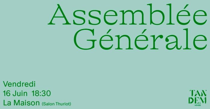 Assemblée générale de l'association Tandem