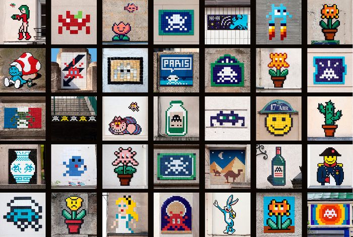 Crée ta street mosaïque à la manière d'Invader et repars avec...^^