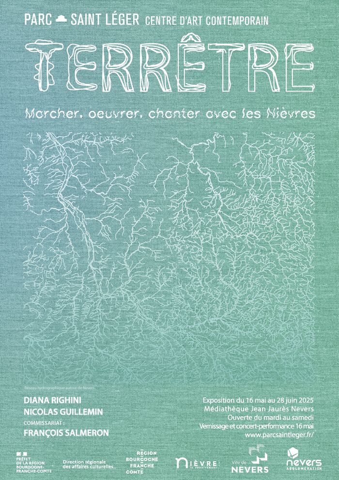 EXPOSITION - TERRÊTRE, Marcher, œuvrer, chanter avec les Nièvres