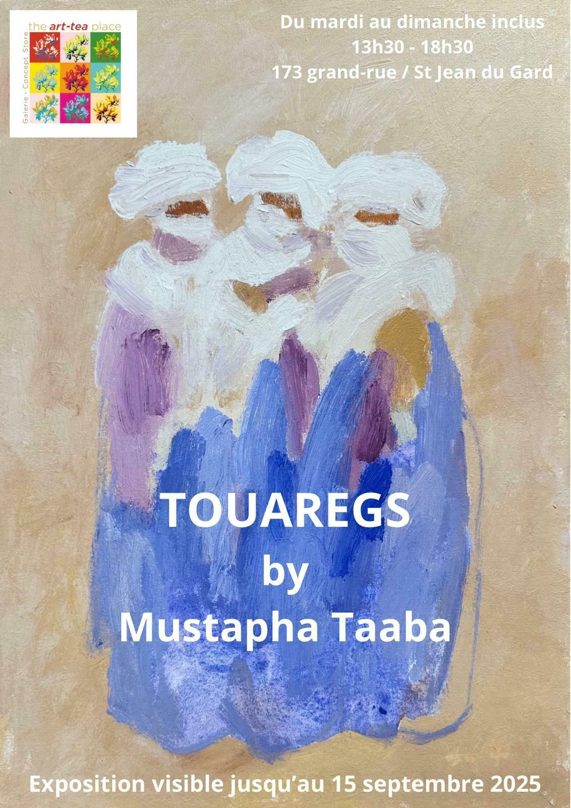 Touaregs by Mustapha Taaba - Exposition de Peinture