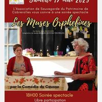 Soirée spectacle "les muses orphelines"