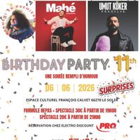 Anniversaire Le Soler Comedy Club - Umut Koker et Mahe