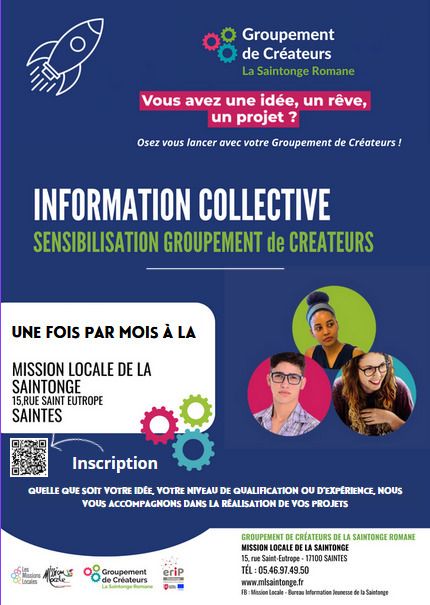 Vous avez un rêve, un projet, une envie, le groupement de créateur vous  accompagne dans l'émergence de vos projets.