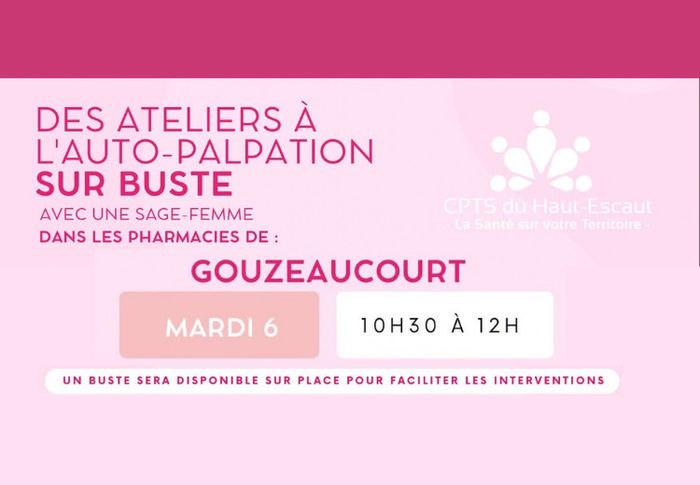 Ateliers à l'auto palpation - Gouzeaucourt 🎀🎗️