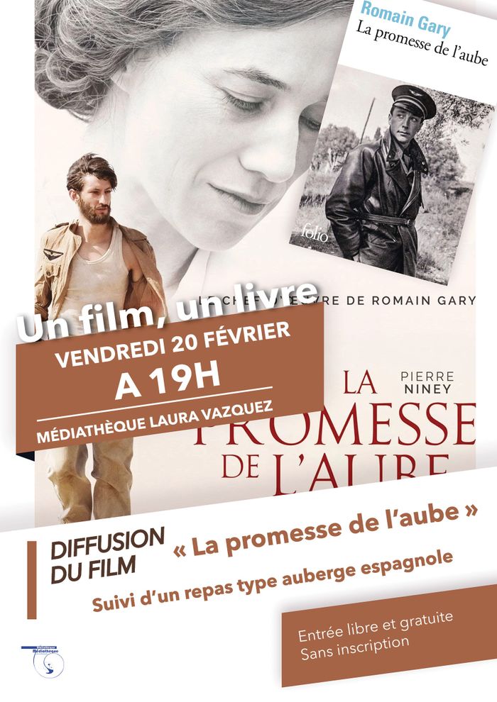 Un livre, un film - Projection "La promesse de l'aube"