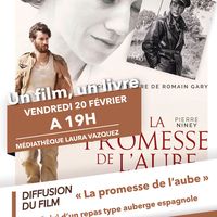 Un livre, un film - Projection "La promesse de l'aube"