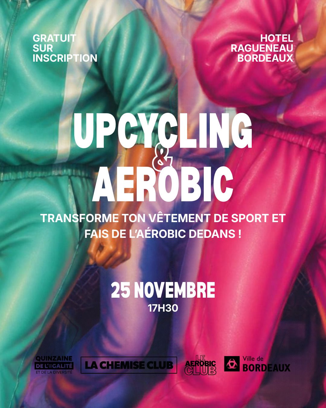 Corps & vêtement, habiller le mouvement - atelier upcycling & pratique sportive