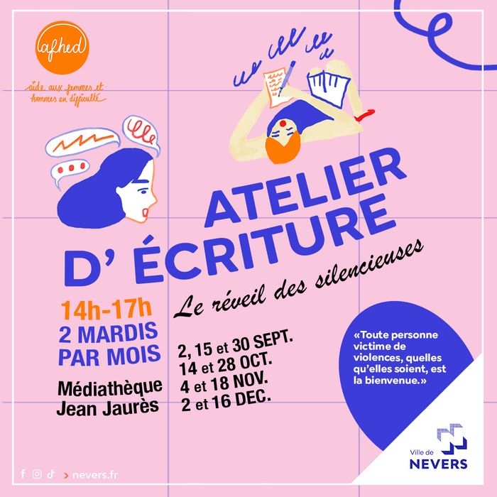 Le réveil des silencieuses - Atelier d'écriture