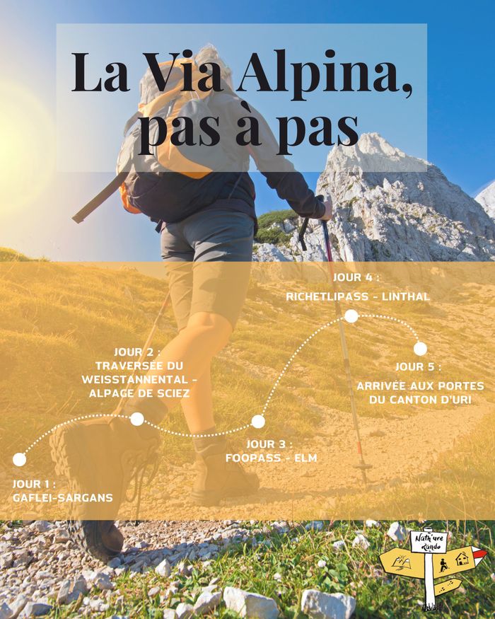 Via Alpina pas à pas !
