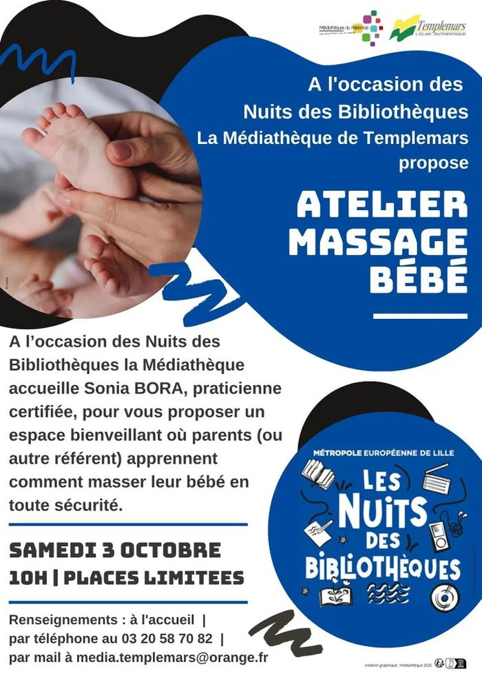 Atelier massage bébé
