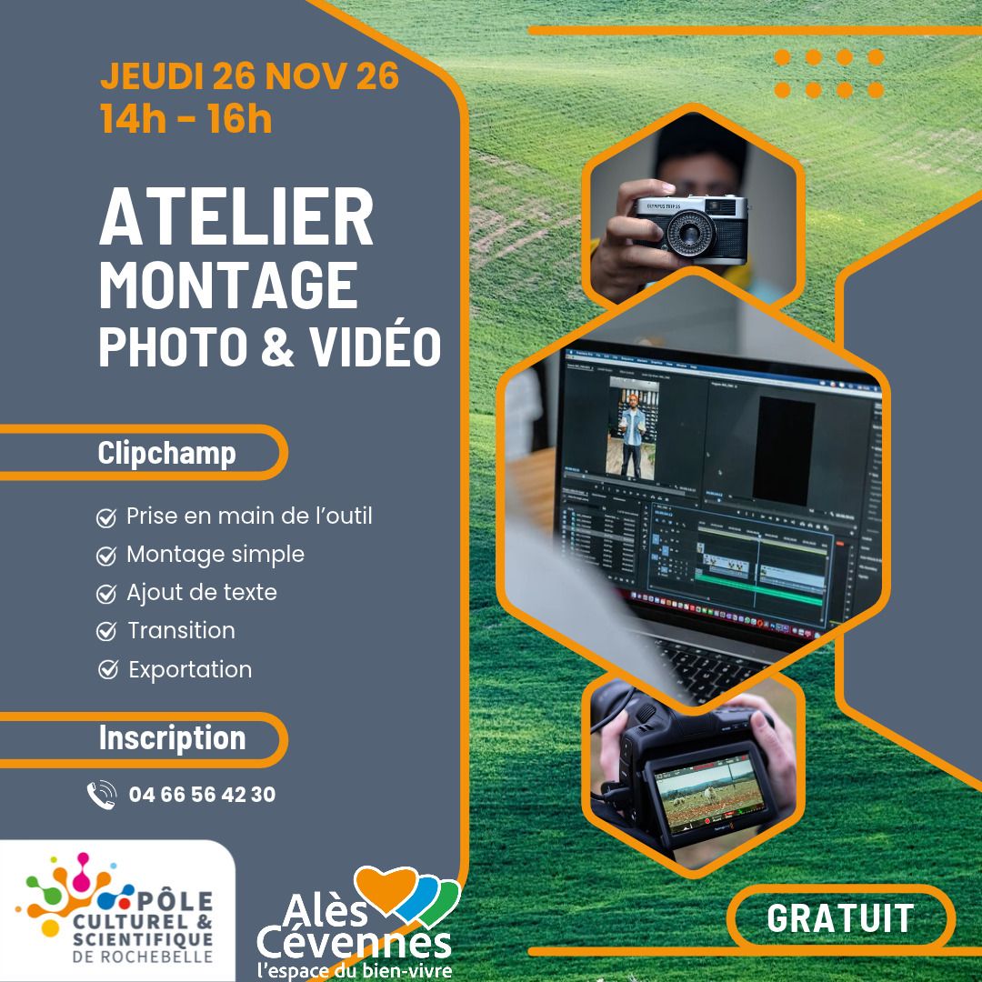 Atelier Montage photo & vidéo