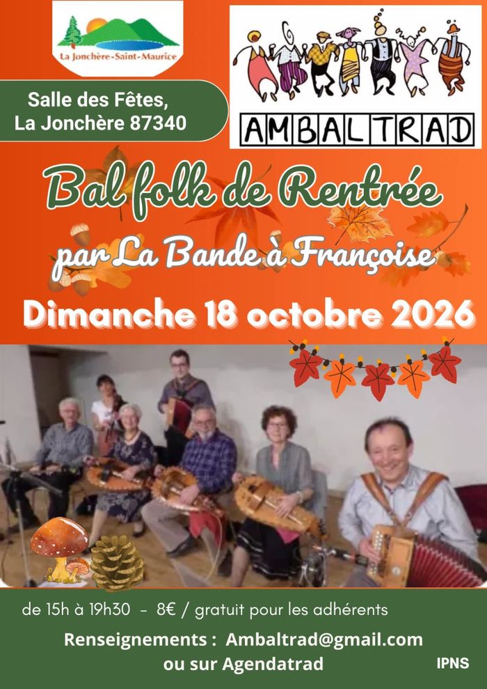 Affiche — Bal de rentrée
