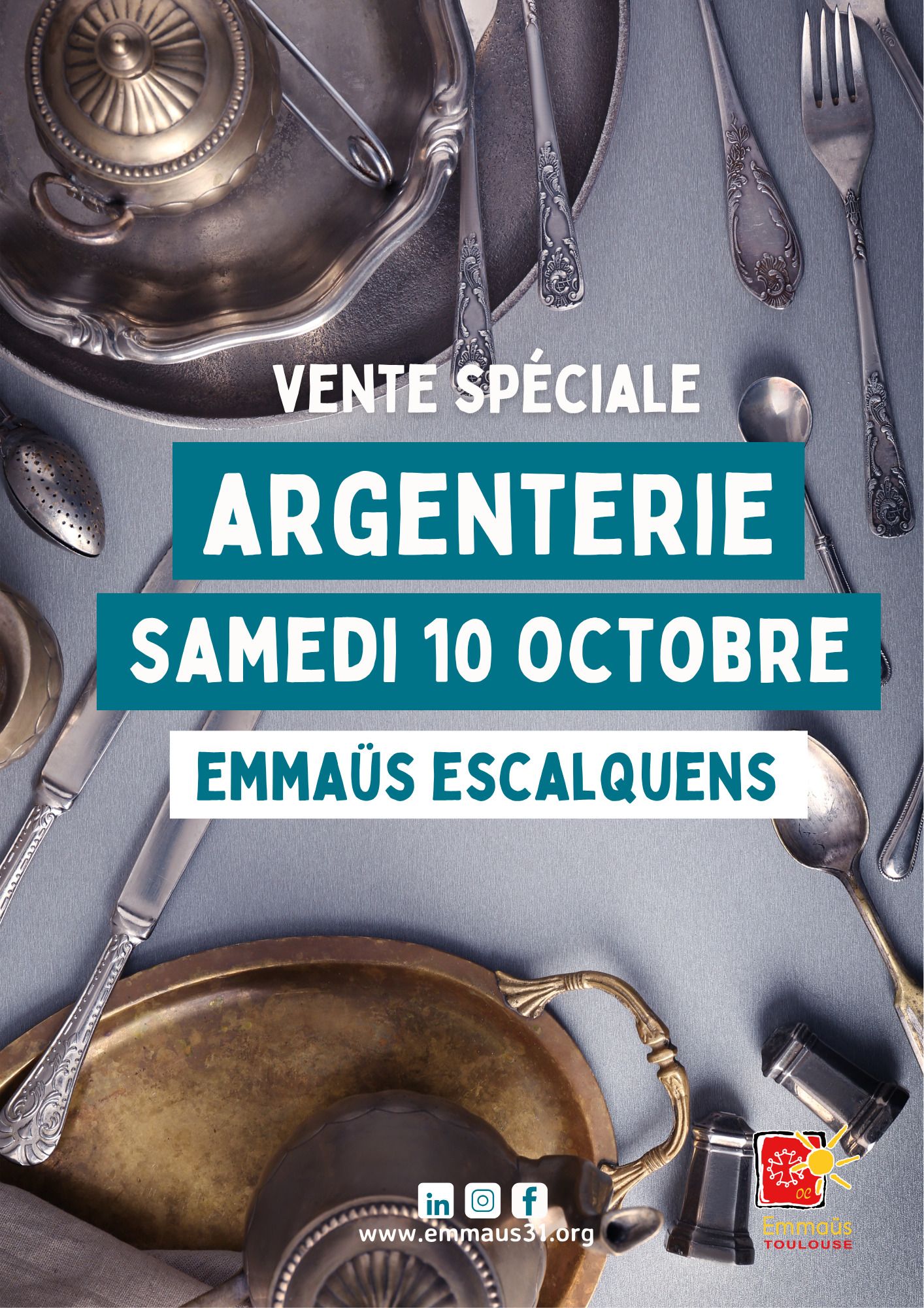 Special Silverware Sale at Emmaüs