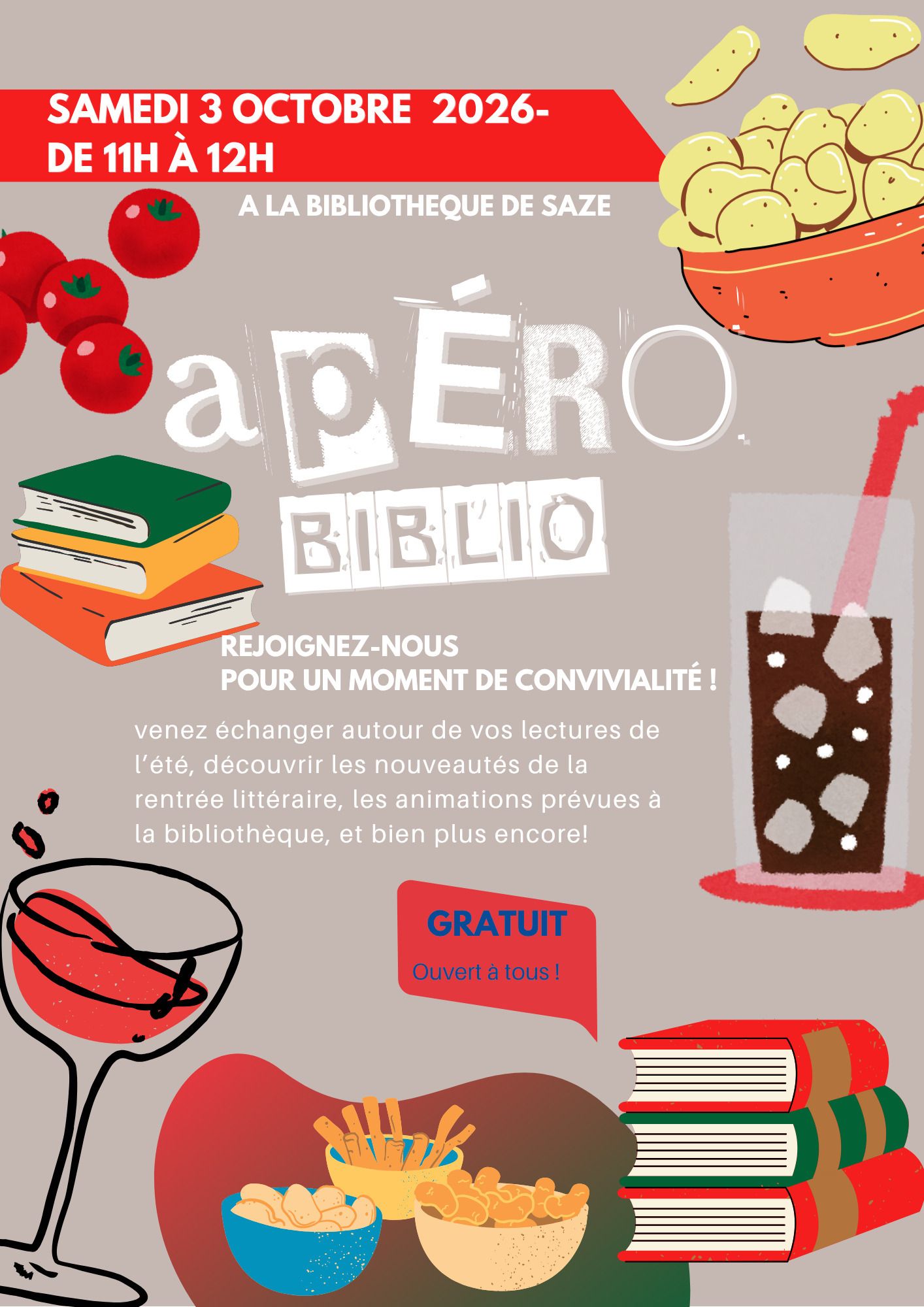 Apéro Biblio