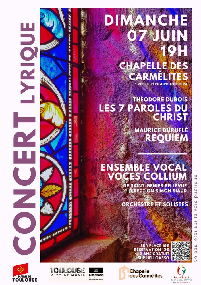 [Saison musicale] Ensemble vocal Voces Collium