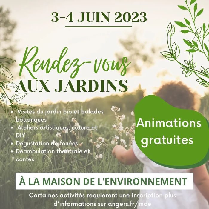 Rendez-vous aux jardins de la Maison de l'environnement d'Angers