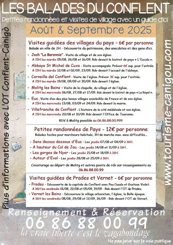 Les Balades du Conflent " A hauteur du col de Jau"