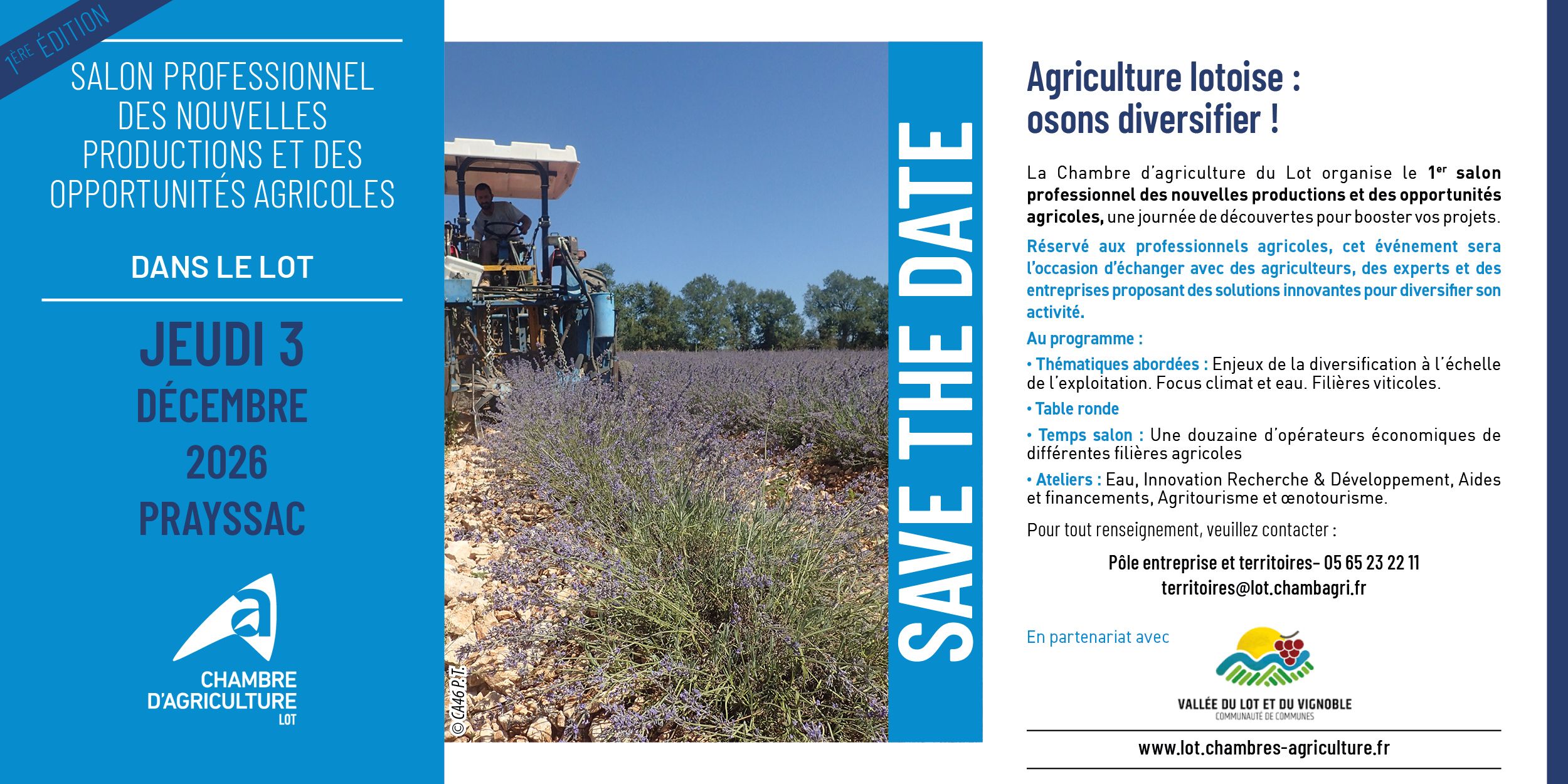 Agriculture lotoise : osons diversifier !