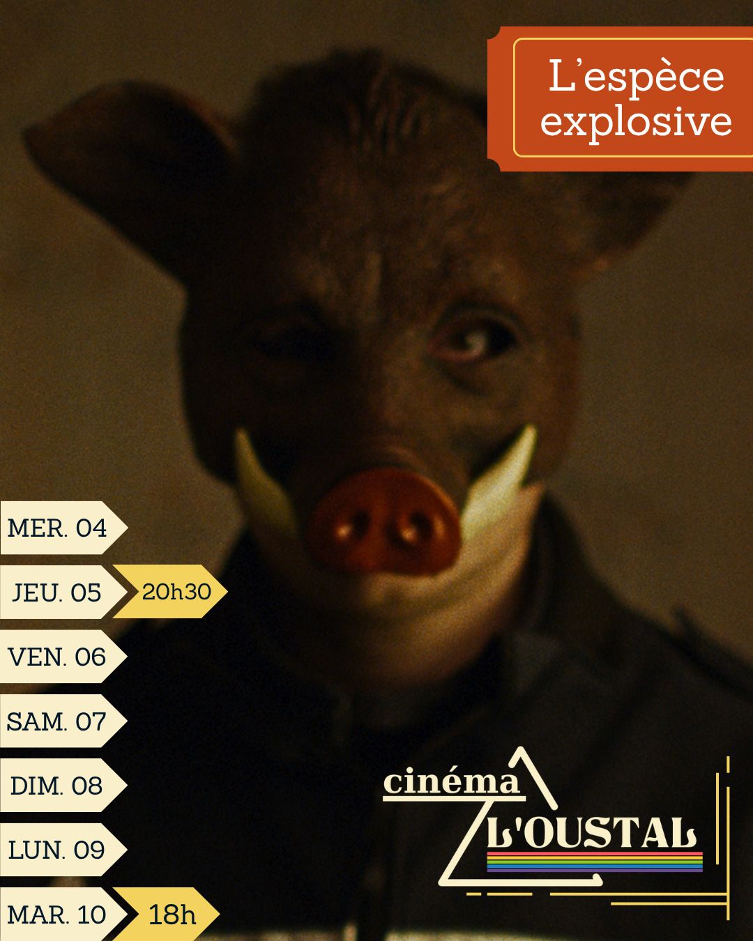 L'espèce explosive, 1h35, comedy by Sarah Arnold with Alexis Manenti, Ella Rumpf, Vincent Dedienne, Bertrand Belin