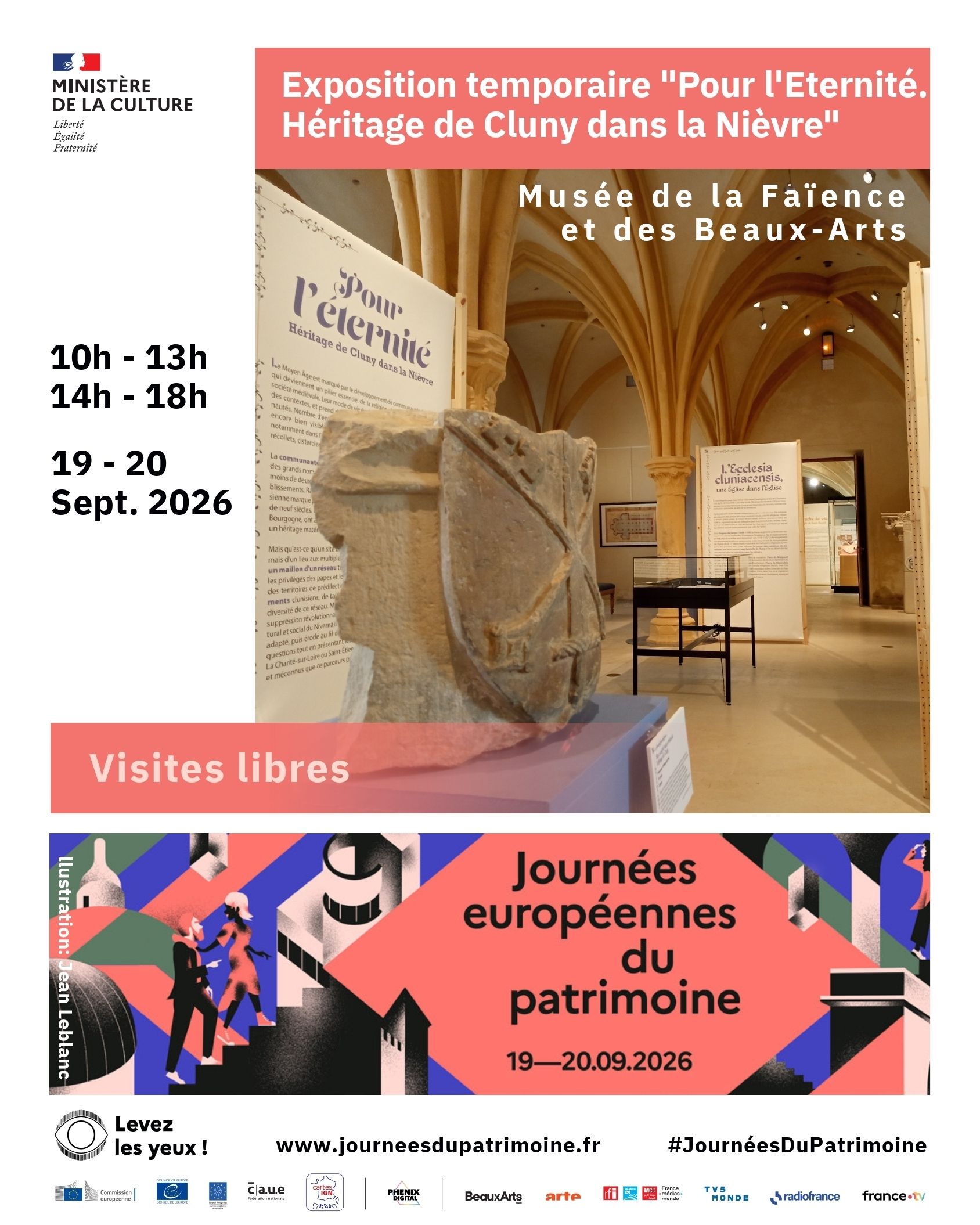 Exposition temporaire « Pour l’Éternité. Histoire de Cluny dans la Nièvre »