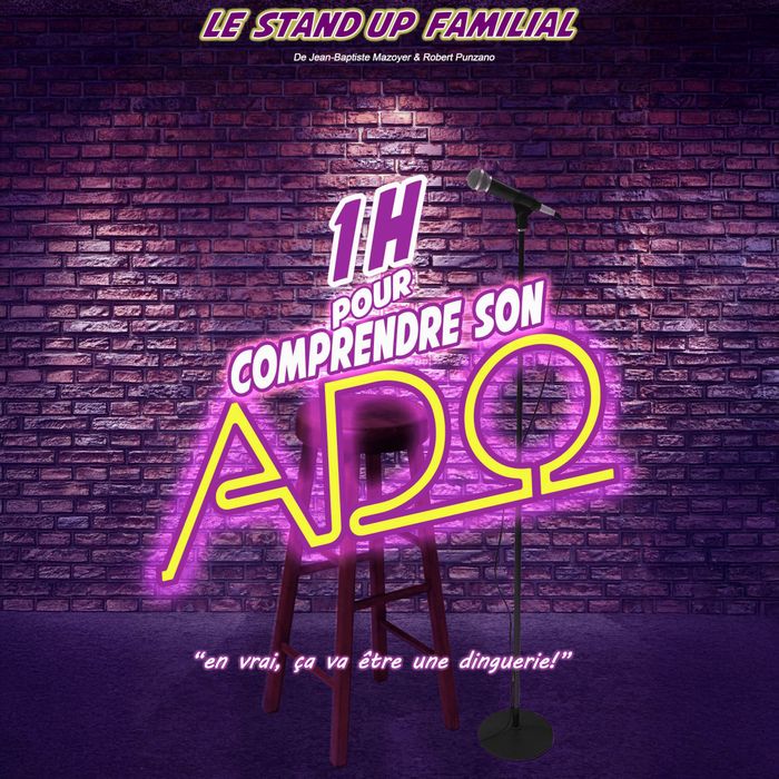 1H pour comprendre son ado, Photo : La Comédie de la Roseraie · OpenAgenda