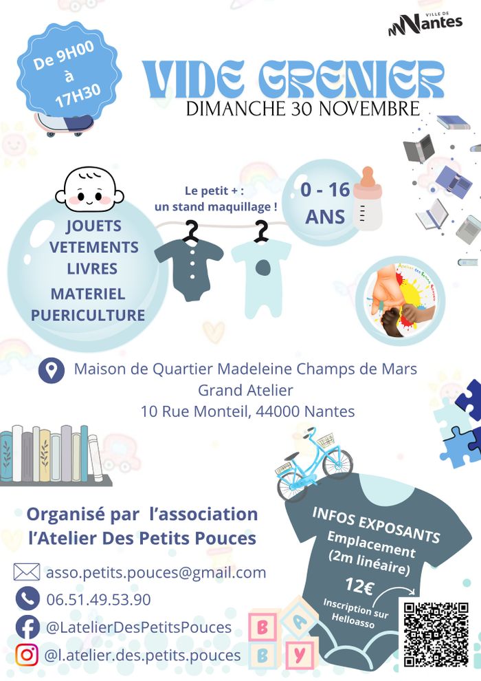 Vide Grenier L'Atelier des Petits Pouces