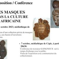 Conférence sur les  " Masques africains"