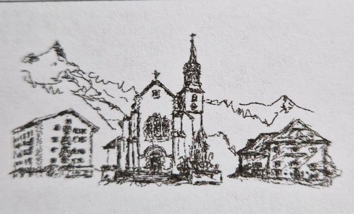 L'église Saint Michel de Chamonix entre hier et aujourd'hui