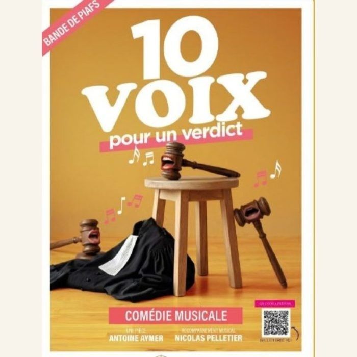 Comédie musicale – 10 voix pour un verdict - jusqu'au 21/11/2026
