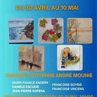 Expo de peinture - Galerie Mounié Boujan