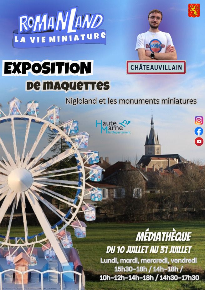 Exposition de maquettes Romanland