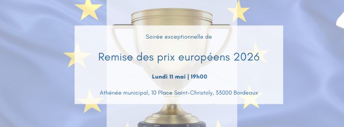 Remise des prix européens 2026