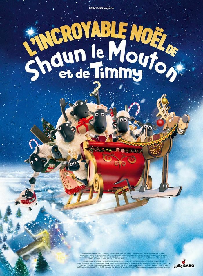 Micro-ciné : l'incroyable noël de Shaun le mouton – Film d’animation
