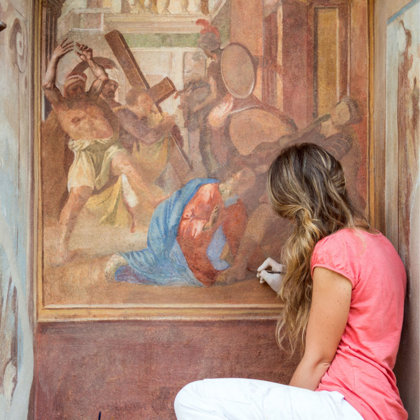 Découvrez le métier de restauratrice d’œuvres d’art