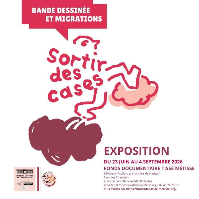 EXPOSITION "Sortir des cases" Fonds documentaire Tissé métisse