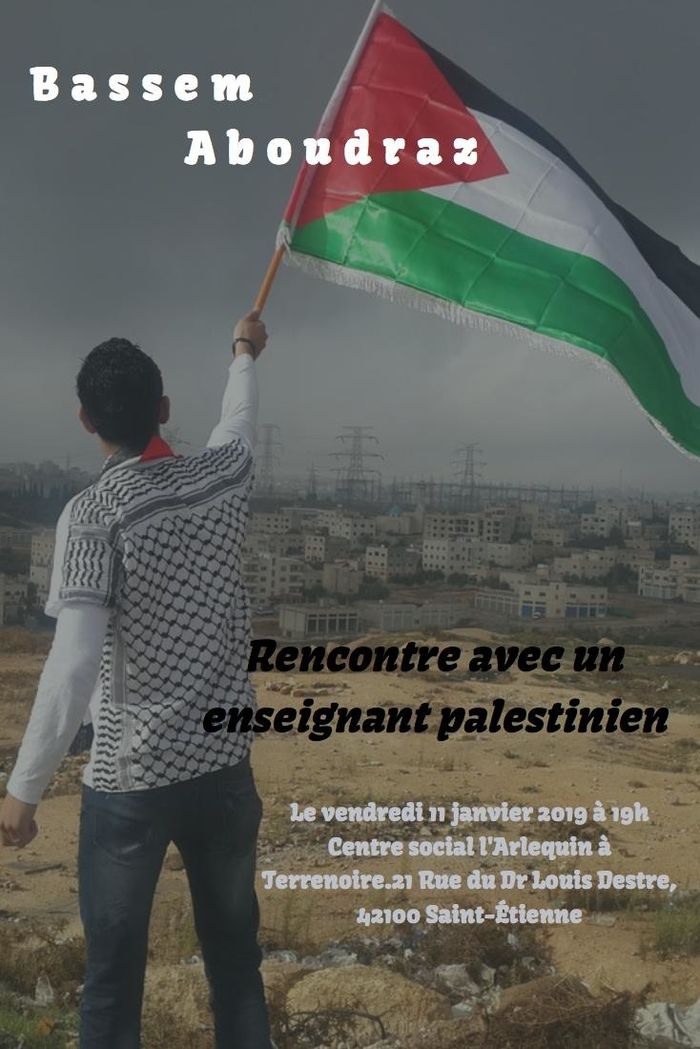 (Rencontre/Débat) Bassem Aboudraz, enseignant palestinien