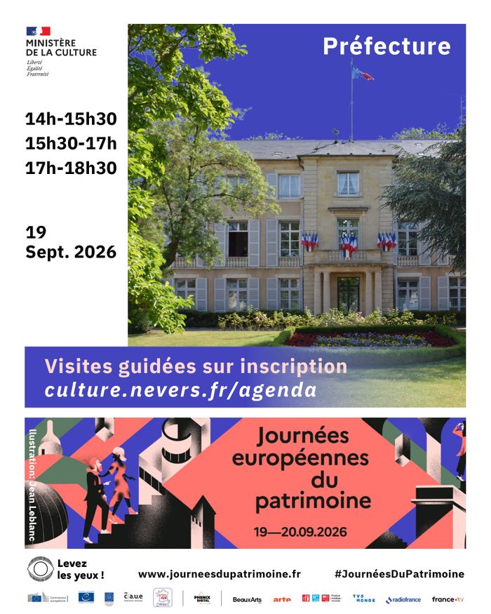 Visites guidées de la Préfecture de la Nièvre