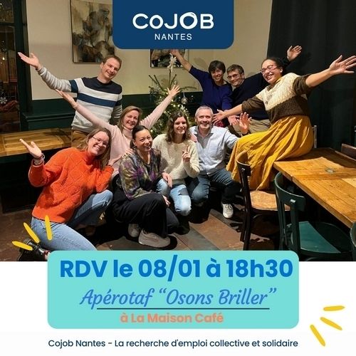 Apérotaf de l'association Cojob Nantes