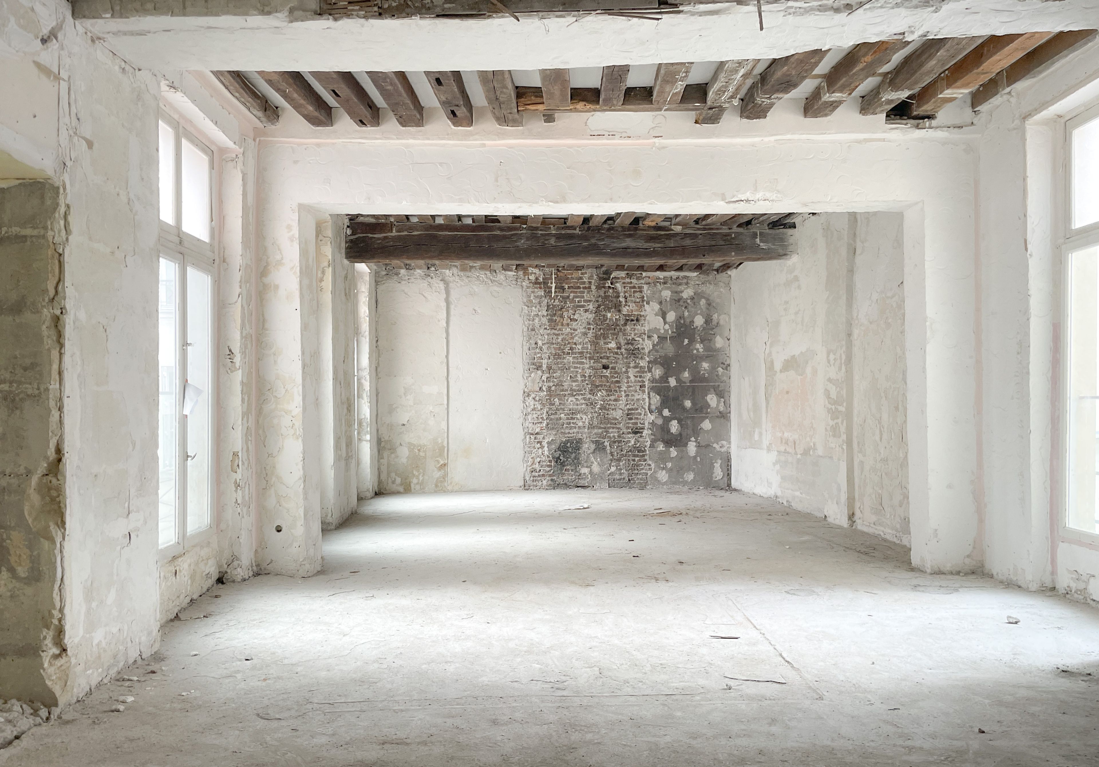 Visite de chantier des logements Rue Pavée