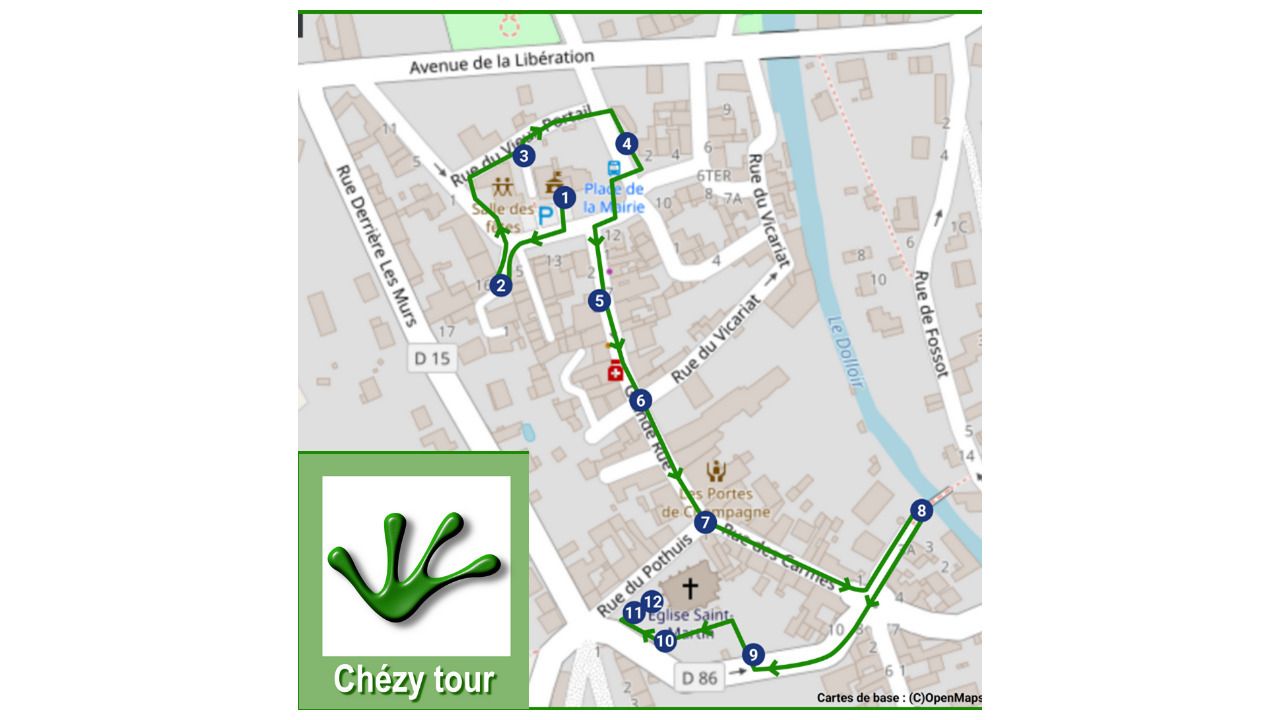Visite Historique Guidée de Chézy sur Marne