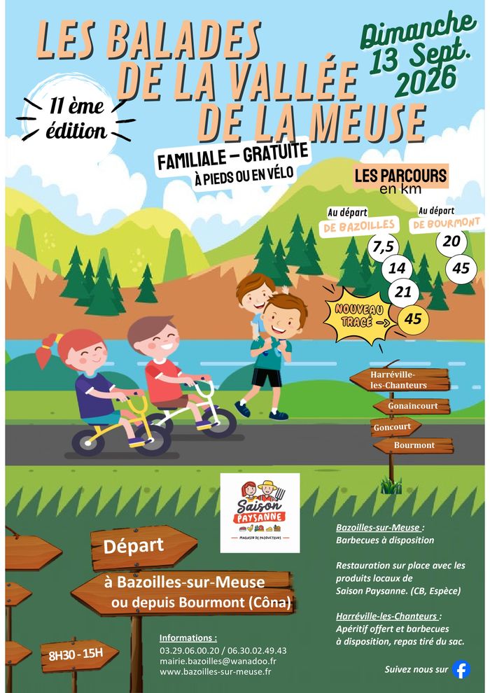 Les Balades de la Vallée de la Meuse