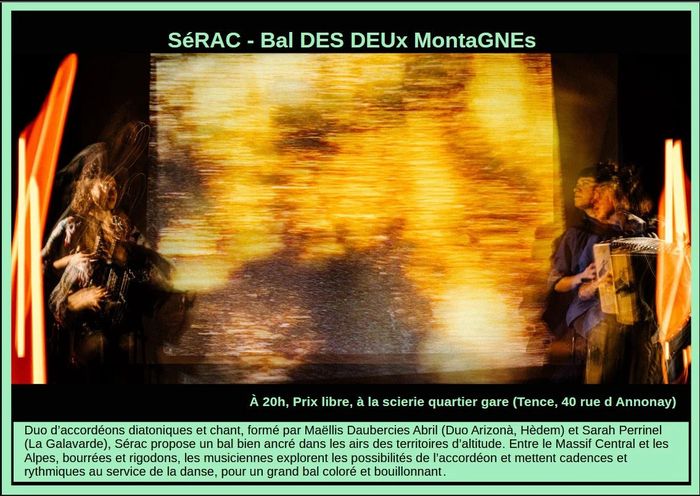 Bal trad à la Scierie avec Sérac