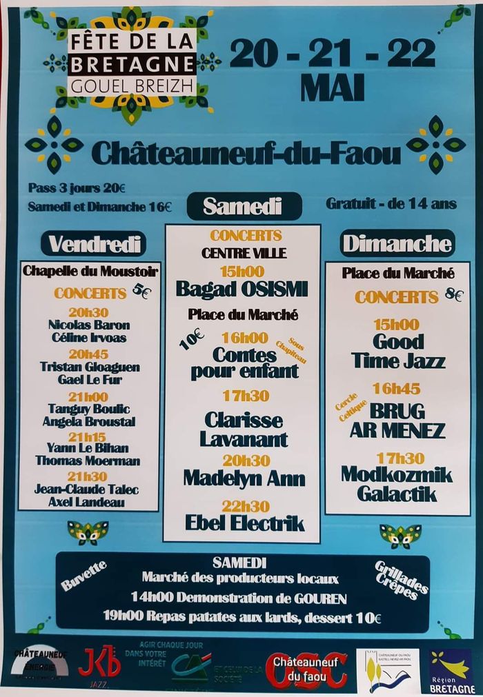 Fête de la Bretagne à Châteauneuf-du-Faou