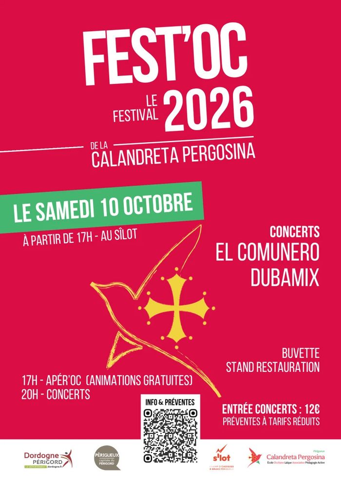 Affiche — Fest'Oc 2026 : Concerts El Comunero + Dubamix