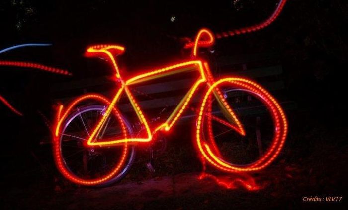 Balade nocturne « Cyclistes, brillez ! » à Caen et Hérouville