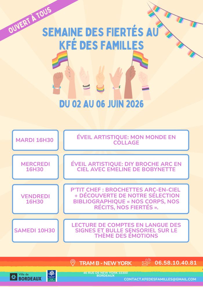 La semaine des fiertés au Kfé!