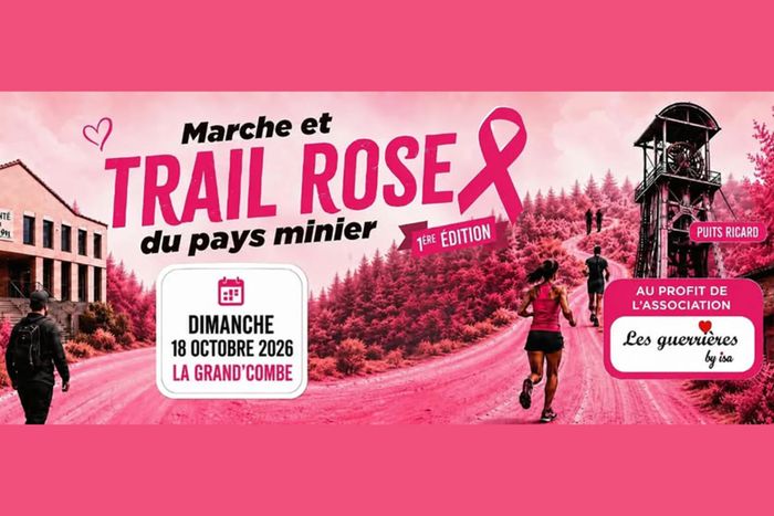 Marche et trail Rose du pays minier